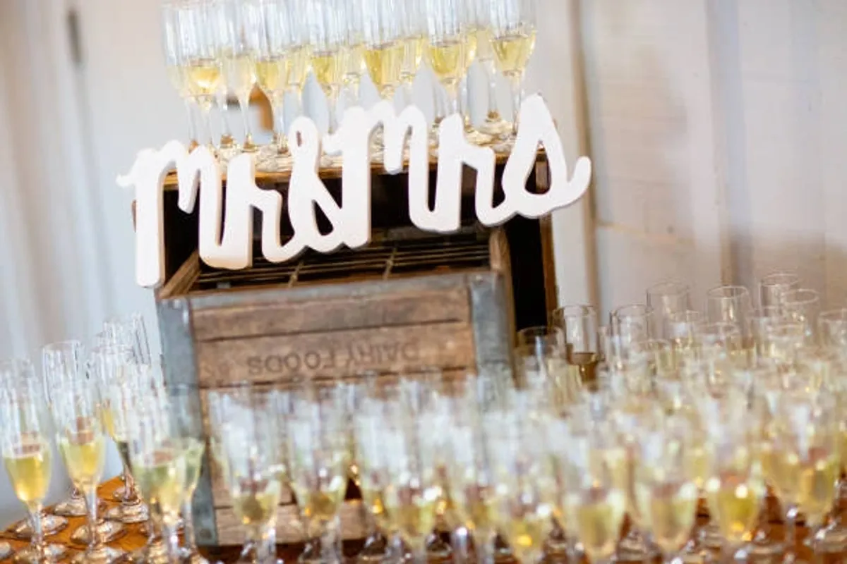 Bar temático para boda