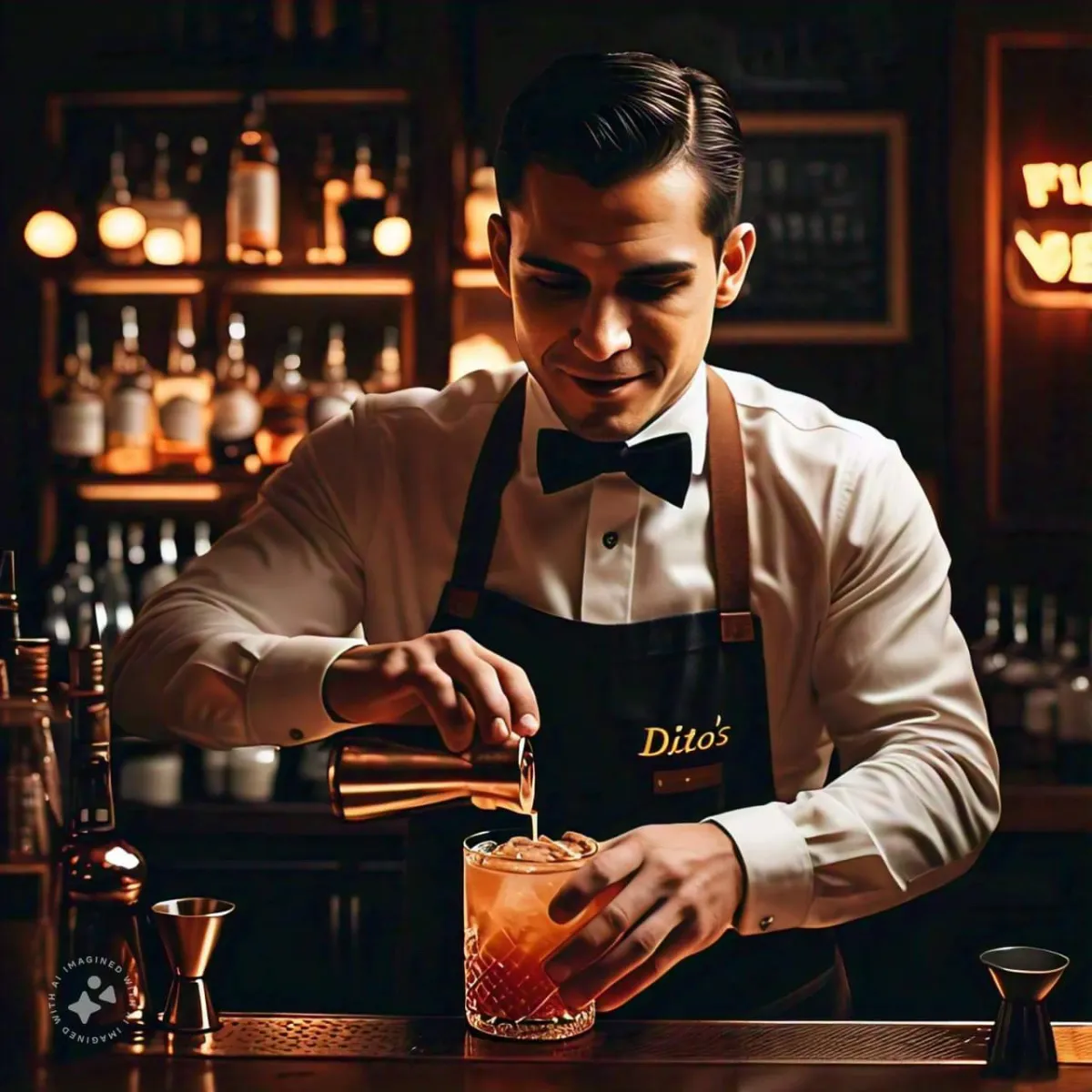 Servicio de bartender en fiesta privada