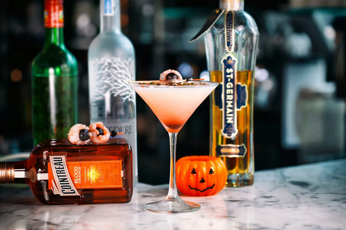 Themed bar for Halloween party